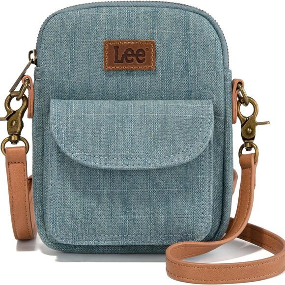 Women Crossbody Bag Denim Small Compact Purses Travel Shoulder with Adjustable S - Picture 1 of 6